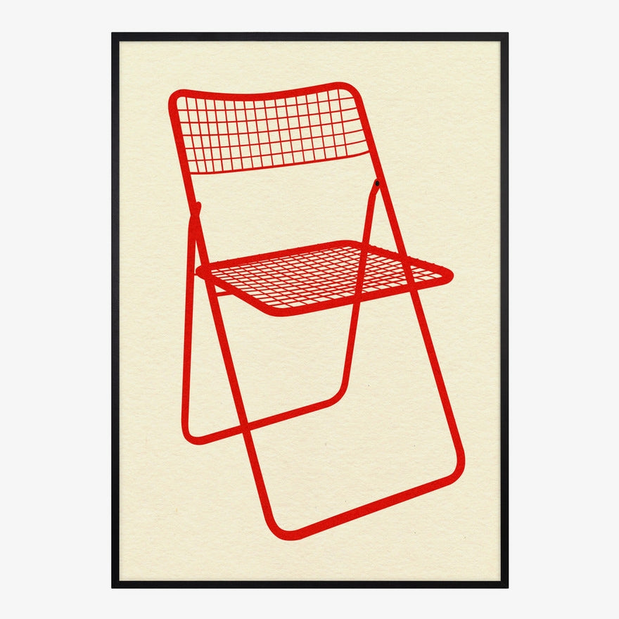 Lámina gráfica Objeto Rojo · vista 7