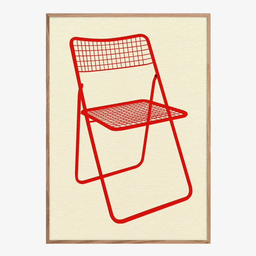 Lámina gráfica Objeto Rojo · vista 6