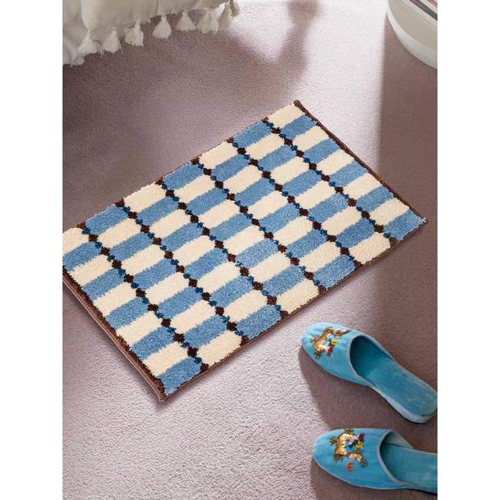 Alfombra de baño Damero · vista 1