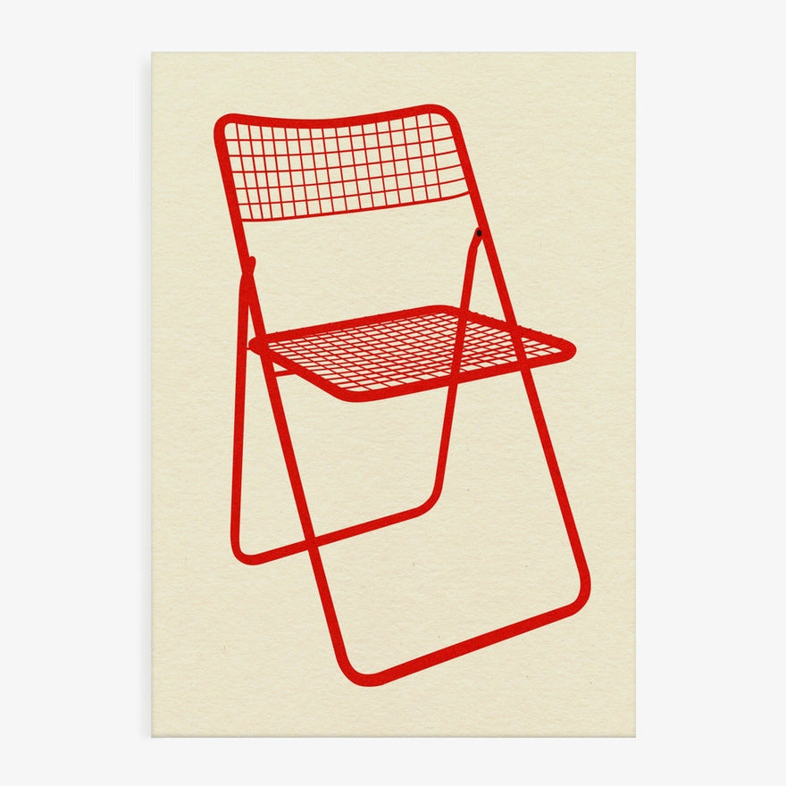 Lámina gráfica Objeto Rojo · vista 1