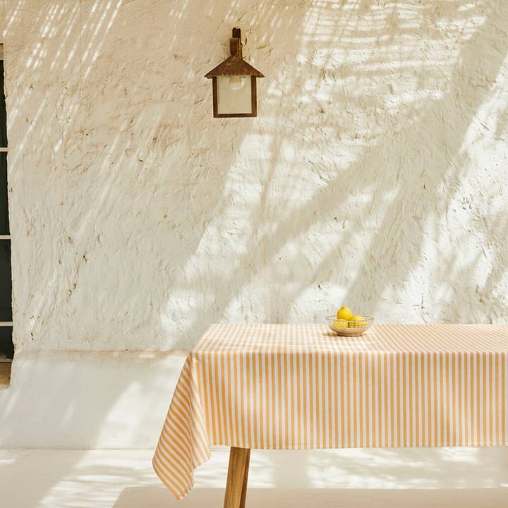 Mantel Horizon Mostaza · vista 1
