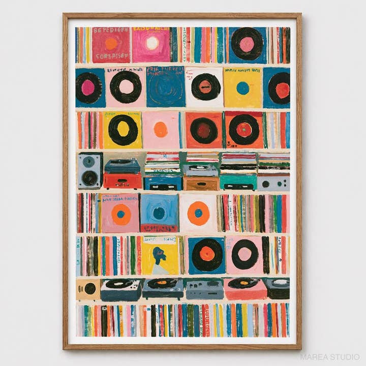 Lámina de vinilos Cara B · vista 1